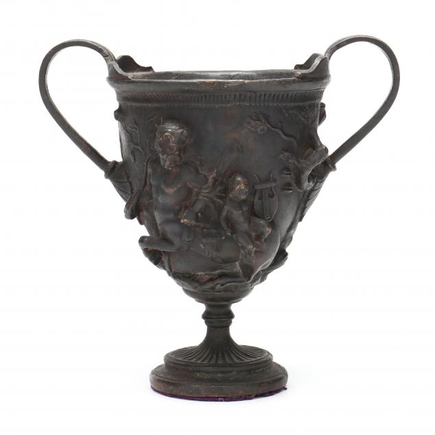 A GRAND TOUR BRONZE FIGURAL