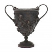 A GRAND TOUR BRONZE FIGURAL KA