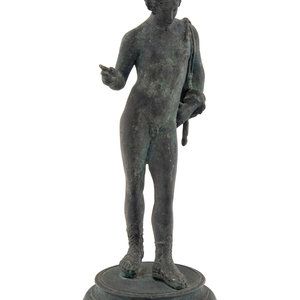 A Grand Tour Bronze Figure of