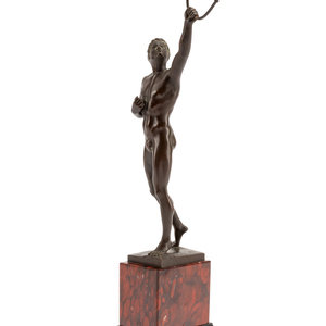 A Grand Tour Bronze Figure of an