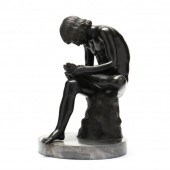 A GRAND TOUR BRONZE MODEL OF T