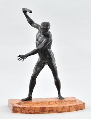 A Grand Tour Bronze on a Rouge