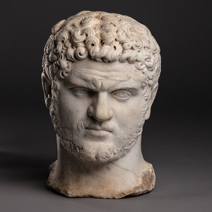 A Grand Tour Marble Portrait Head