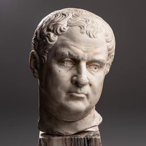 A Grand Tour Marble Portrait Head