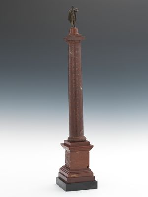 A Grand Tour Rouge Marble Model
