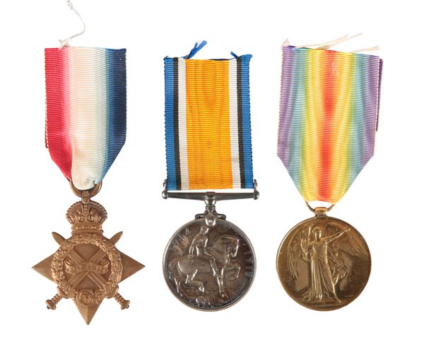 A GREAT WAR GROUP OF THREE TO
