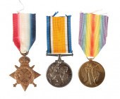 A GREAT WAR GROUP OF THREE TO