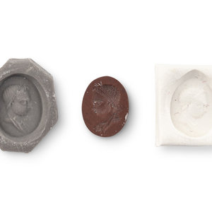 A Greco-Roman Red Jasper Intaglio