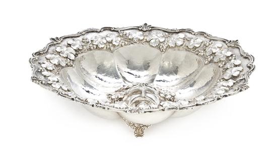 A Greek Gilt Silver Footed Bowl