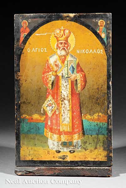 A Greek Orthodox Icon of