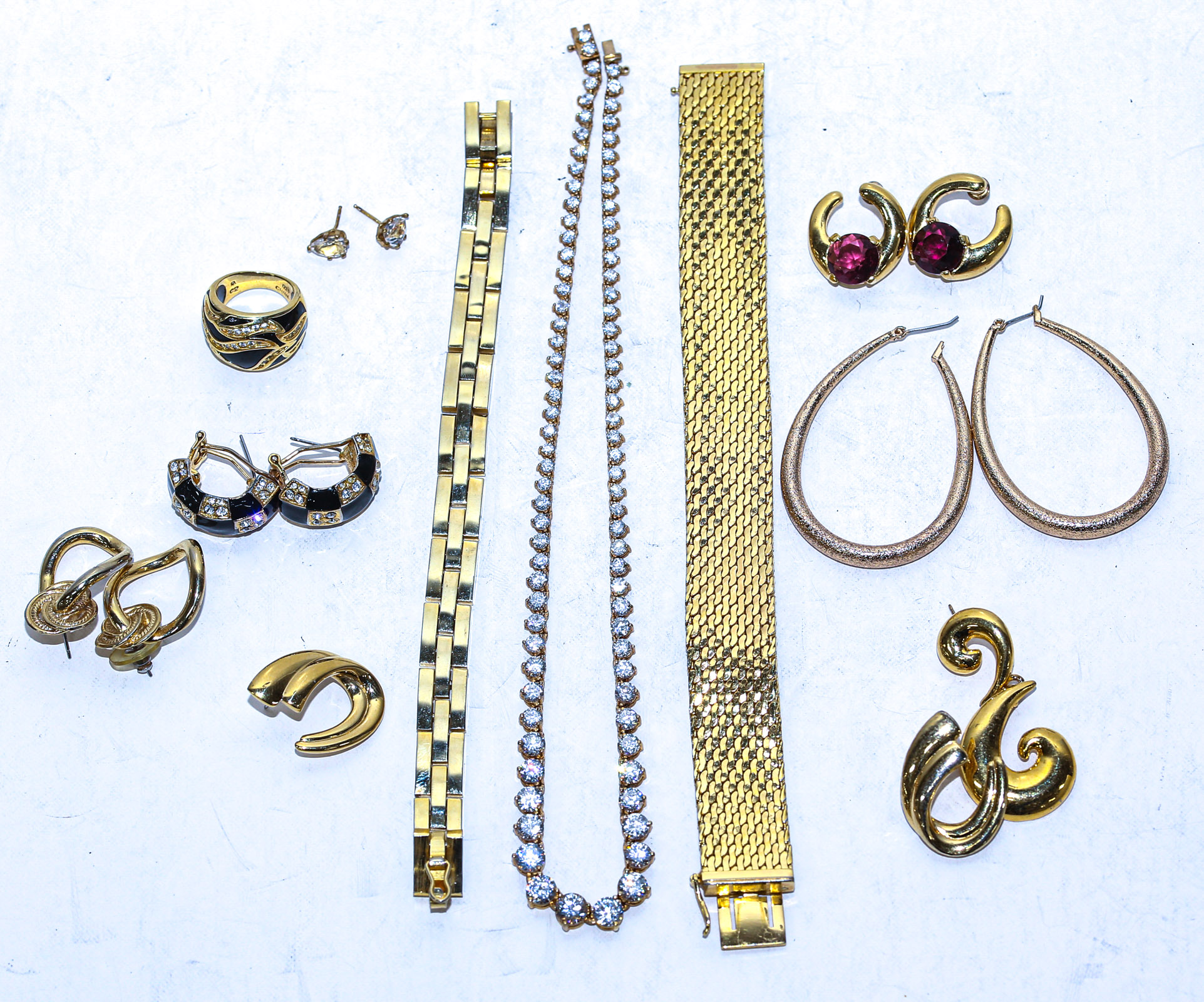 A GROSSE 14K PLATED BRACELET & MORE