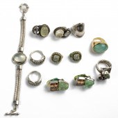 A GROUP GEMSTONE AND SILVER CO