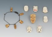 A Group Lot of Miniature Ivory