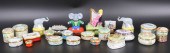 A GROUP LOT OF MODERN ENAMEL B
