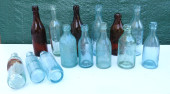 A GROUP OF 14 BLOB TOP BEERS &