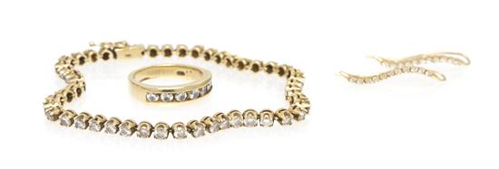 *A Group of 14 Karat Yellow Gold