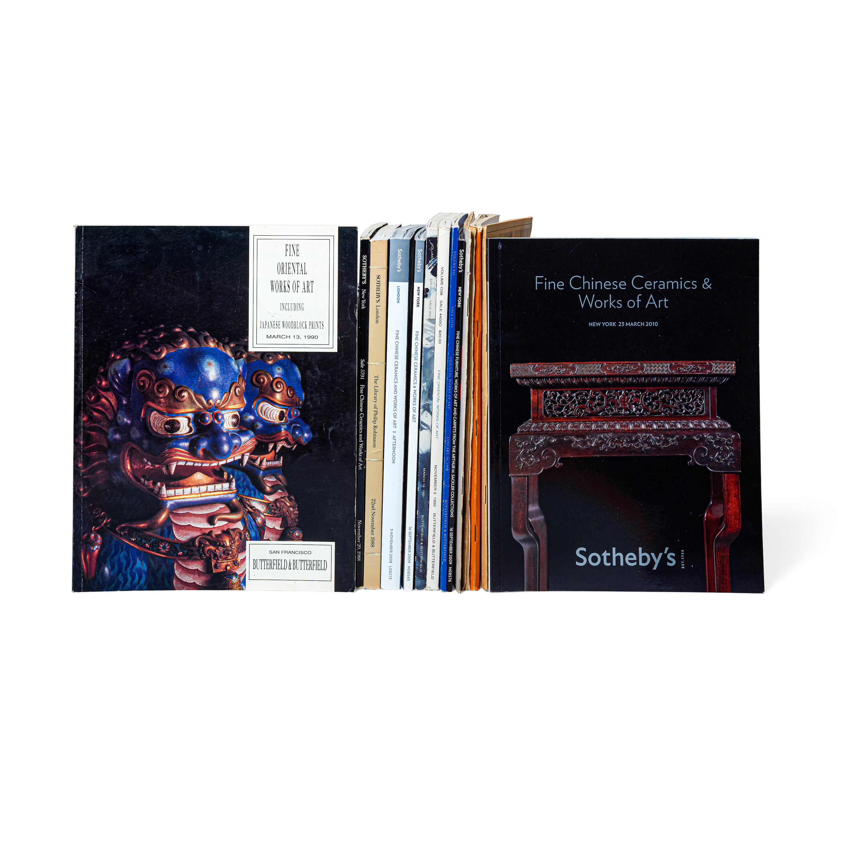 A GROUP OF 297 AUCTION AND