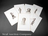 A Group of 50 Antique Engravin