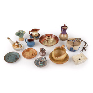 A Group of American Art Pottery