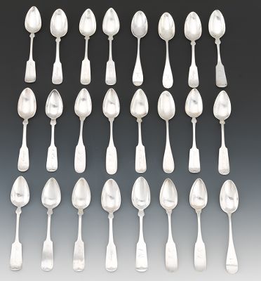 A Group of American Coin Silver