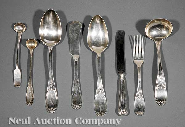 A Group of American Coin Silver