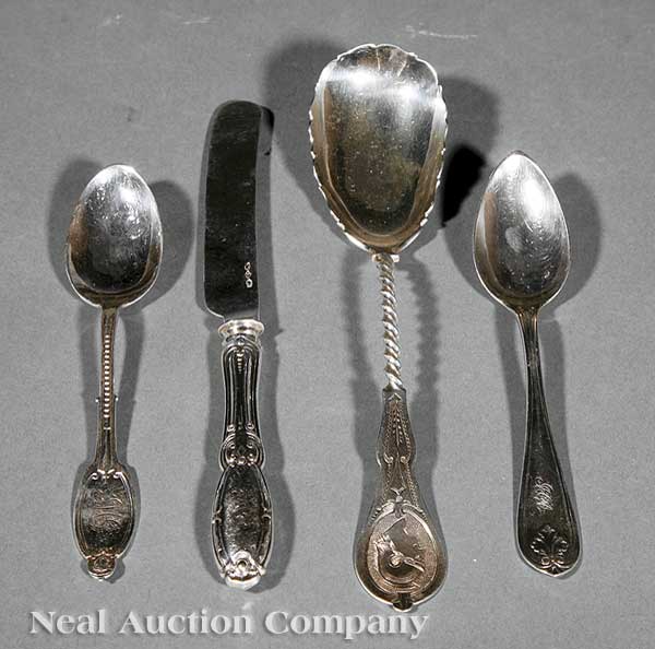 A Group of American Coin Silver