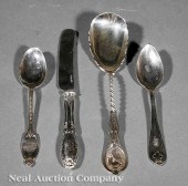 A Group of American Coin Silve
