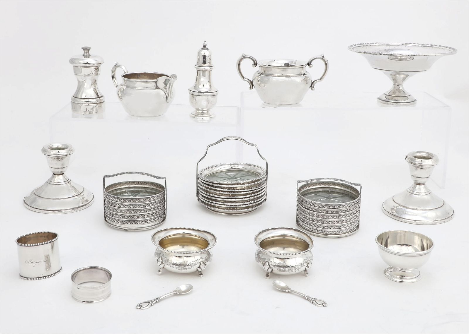 A GROUP OF AMERICAN SILVER