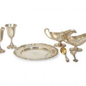 A Group of American Silver Art