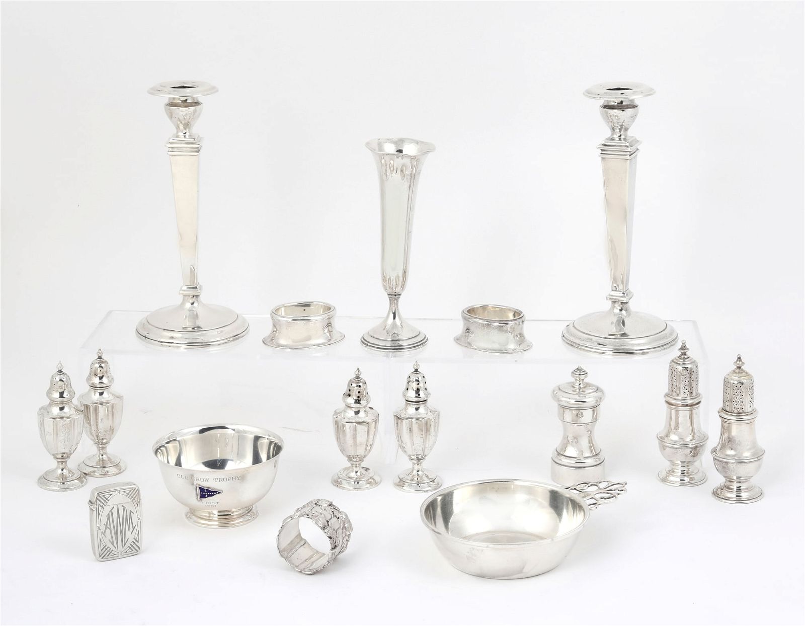 A GROUP OF AMERICAN STERLING SILVER