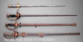 A Group of Antique American Sw