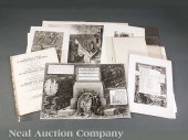 A Group of Antique Piranesi En