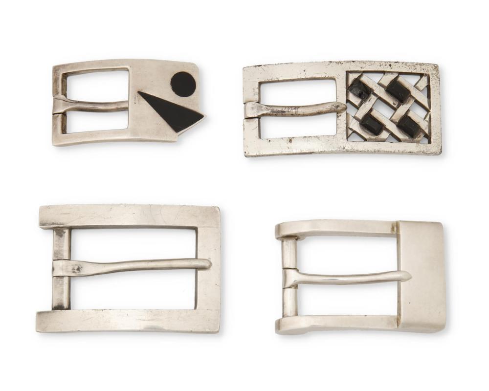 A GROUP OF ANTONIO PINEDA SILVER