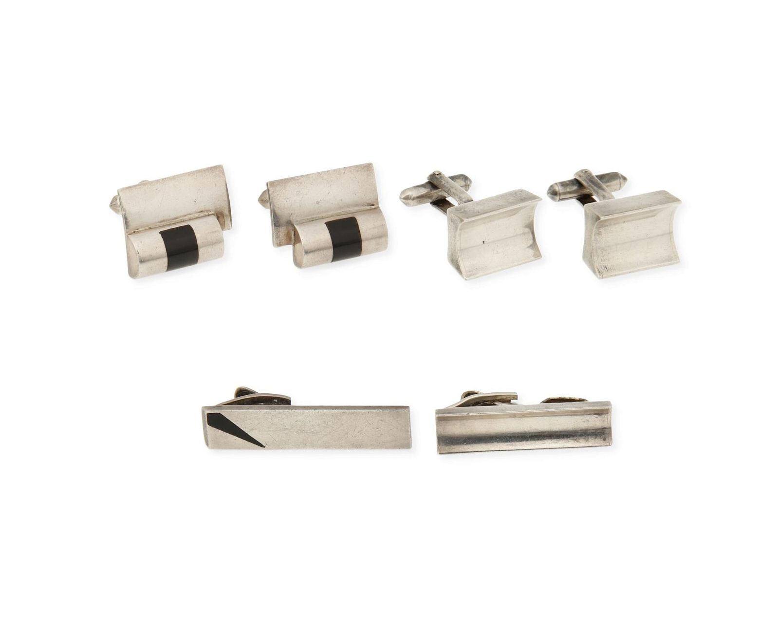 A GROUP OF ANTONIO PINEDA SILVER