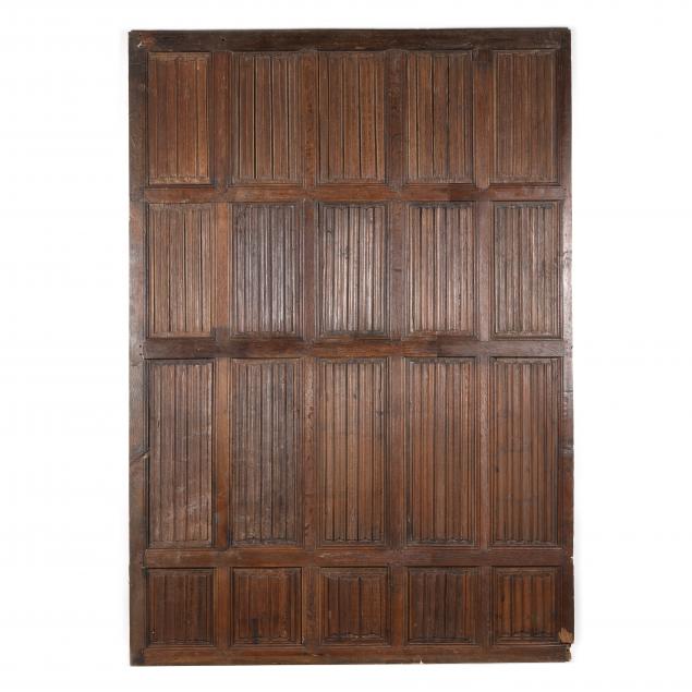 A GROUP OF ARCHITECTURALLY SALVAGED