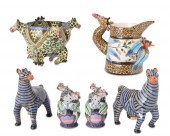 A GROUP OF ARDMORE CERAMIC ITE