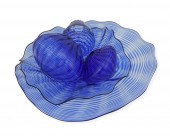 A GROUP OF ART GLASS NESTING V