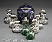 A Group of Art Nouveau Silver