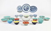 A GROUP OF ASIAN PORCELAIN TAB