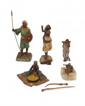 A GROUP OF AUSTRIAN COLD-PAINT