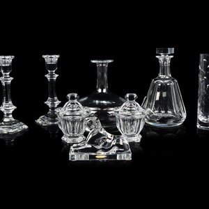 A Group of Baccarat Glass