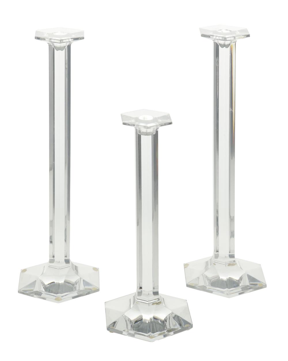A GROUP OF BACCARAT "NELSON"