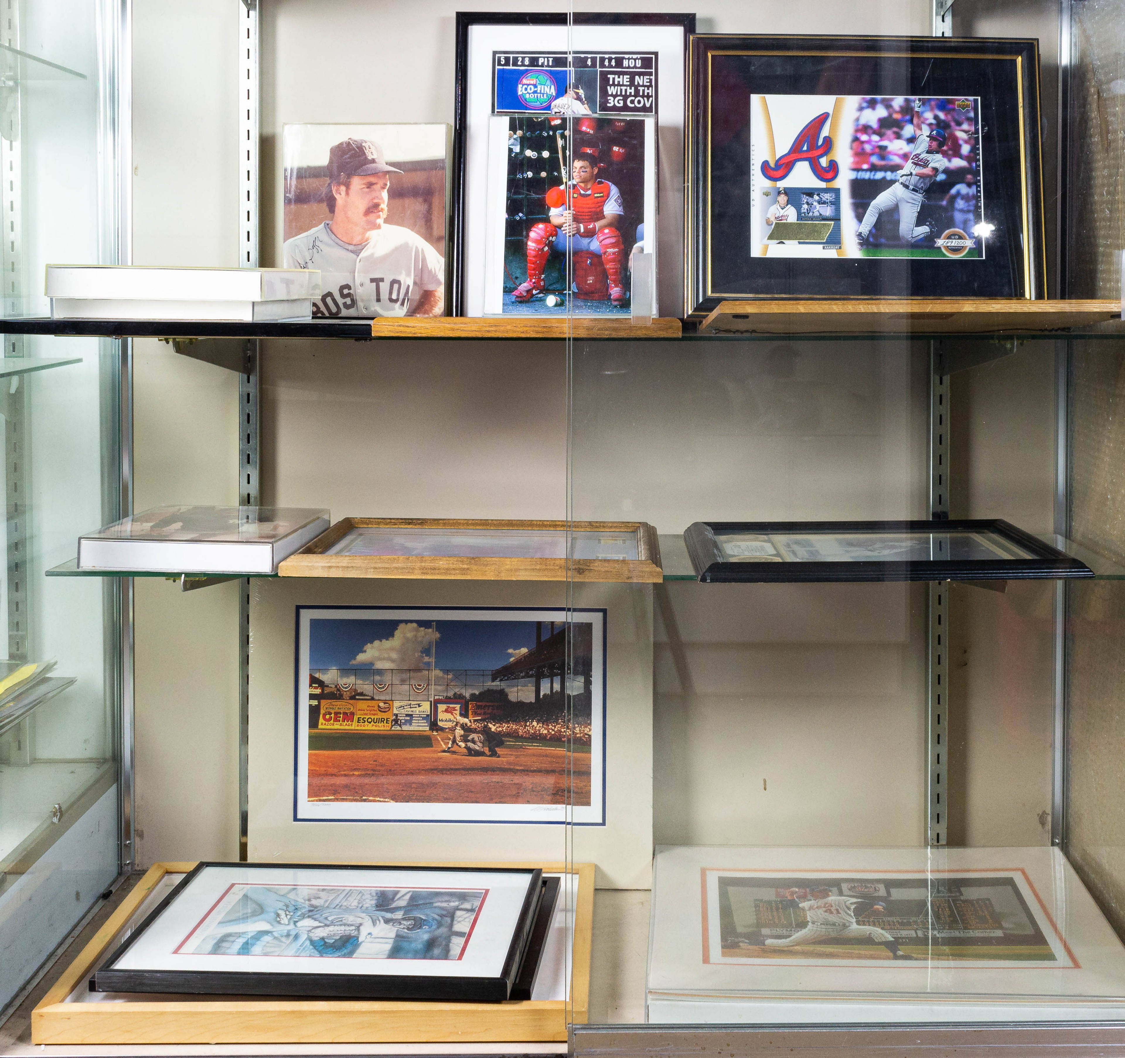 A GROUP OF BASEBALL PHOTOGRAPHS AND