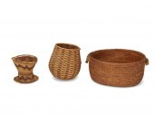 A GROUP OF BASKETSA group of b