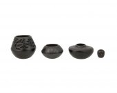 A GROUP OF BLACKWARE POTTERYA