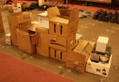 A GROUP OF BOXED LIGHT FIXTURE
