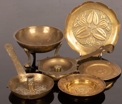 A group of brass including