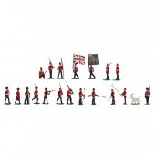 A GROUP OF BRITISH INFANTRY OF