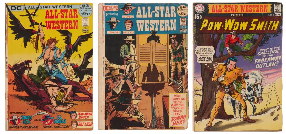 A GROUP OF BRONZE AGE DC ALL-STAR