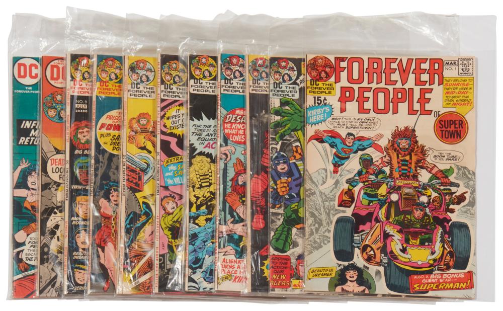 A GROUP OF BRONZE AGE DC FOREVER